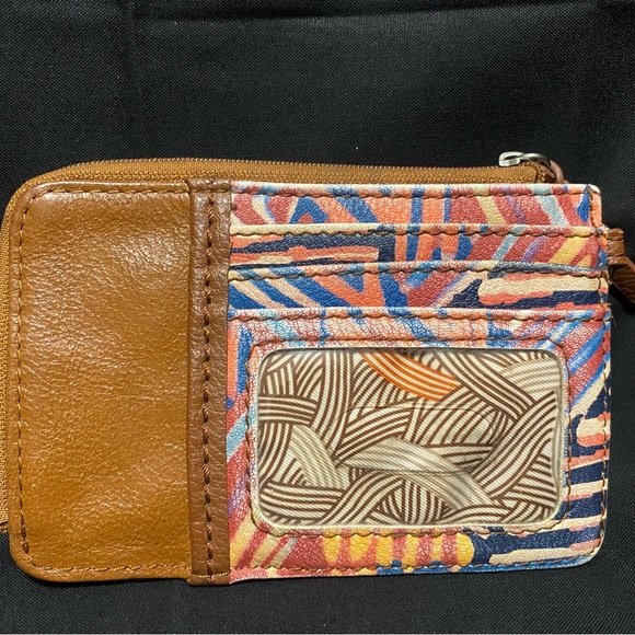 The Sak Multicolor Leather Wristlet - Picture 2 of 5